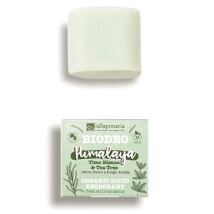 laSaponaria Tuhý deodorant Himalaya BIO (40 g) - se svěží vůní čajovníku a eukalyptu