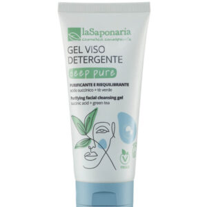 laSaponaria Čisticí gel na obličej Deep Pure BIO (100 ml) - vyhovuje smíšené i mastné pleti