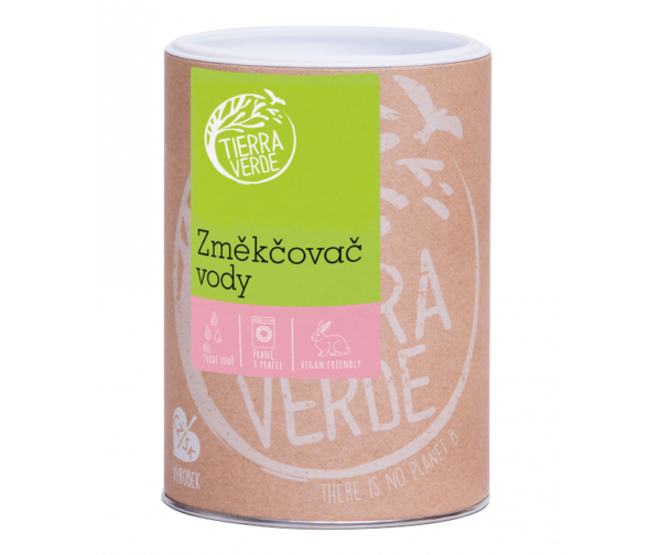 Tierra Verde Změkčovač vody - Dóza 850 g - pro účinné praní v tvrdé vodě