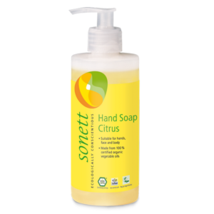 Sonett Tekuté mýdlo - citrus BIO - 300 ml - pro vaše ruce, obličej i celé tělo