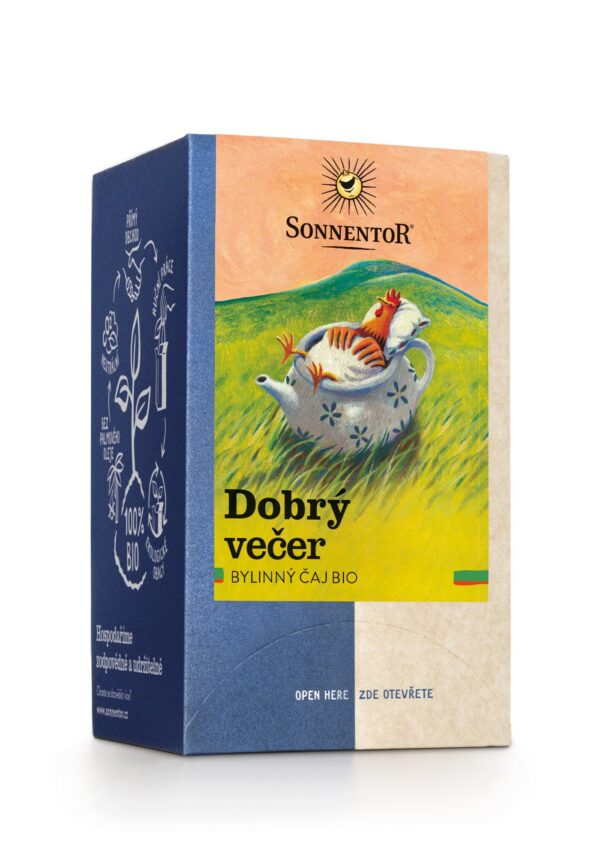 Sonnentor Bylinný čaj Dobrý večer BIO - nálevové sáčky (18 x 1,5 g)