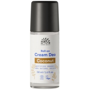Urtekram Krémový deodorant roll-on s kokosem BIO (50 ml)