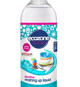 Ecozone Prostředek na mytí nádobí Sensitive - bez vůně (500 ml)