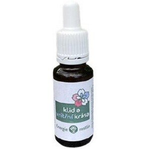 Energie rostlin Bachovy esence - Směs Klid a vnitřní krása (20 ml)