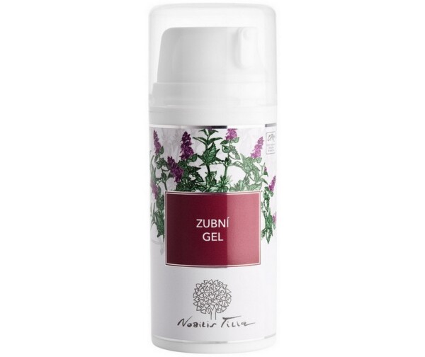 Nobilis Tilia Zubní gel (100 ml) - se zeleným jílem, cpk