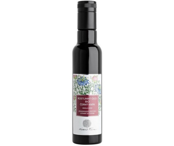 Nobilis Tilia Olej z černého kmínu BIO (250 ml) - mnohostranné využití
