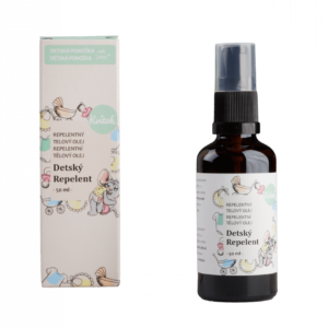Kvitok Dětský ochranný olej (50 ml) - zabrání štípancům