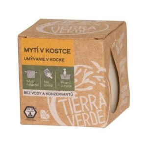 Tierra Verde Multifunkční tuhé mýdlo Mytí v kostce (165 g) - umyje nádobí, podlahu i prádlo