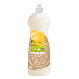Tierra Verde Gel na nádobí s BIO citronovou silicí - 1 l