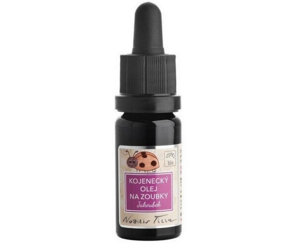 Nobilis Tilia Kojenecký olej na zoubky Jakoubek BIO (10 ml)