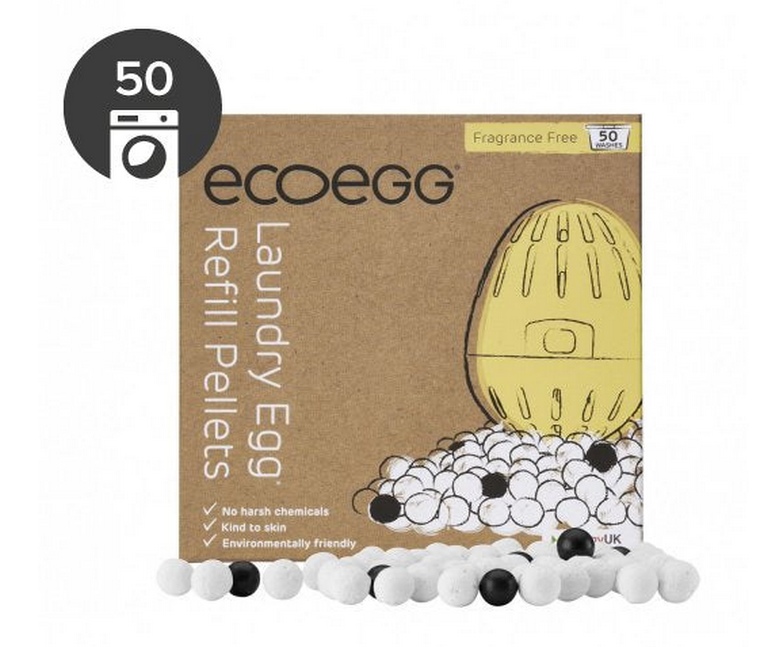 Ecoegg Náplň do pracího vajíčka bez vůně - na 50 pracích cyklů - vhodné pro alergiky i ekzematiky