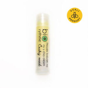 Biorythme Balzám na rty s chia olejem - Český med - bez vůně (4,8 ml) - hloubková péče s českým medem