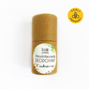 Biorythme Tuhý deodorant bez sody V cukrárně - 35 g - svěží ovocná a květinová vůně