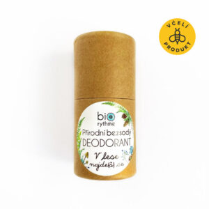 Biorythme Tuhý deodorant bez sody V lese najde(š) se - 35 g - unisex svěží a dřevitá vůně