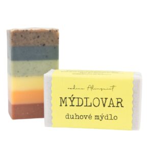 Mýdlovar Duhové mýdlo pro všechny typy pokožky - 120 g - skvělé i pro děti