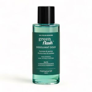 Manucurist Green Flash Šetrný odlakovač LED gel laku (100 ml) - odstraní gelový lak do 1 minuty