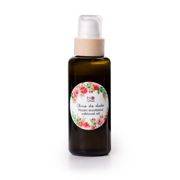 Biorythme Přírodní odličovač očí Okno do duše - 200 ml - jemně odlíčí i voděodolný make-up