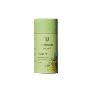 Kvitok Senses Tuhý deodorant Thunder (45 ml) - účinný až 24 hodin