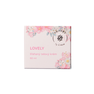Kvitok Senses Šlehaný tělový krém Lovely (60 ml) - s vůní růže, vanilky a citrusů