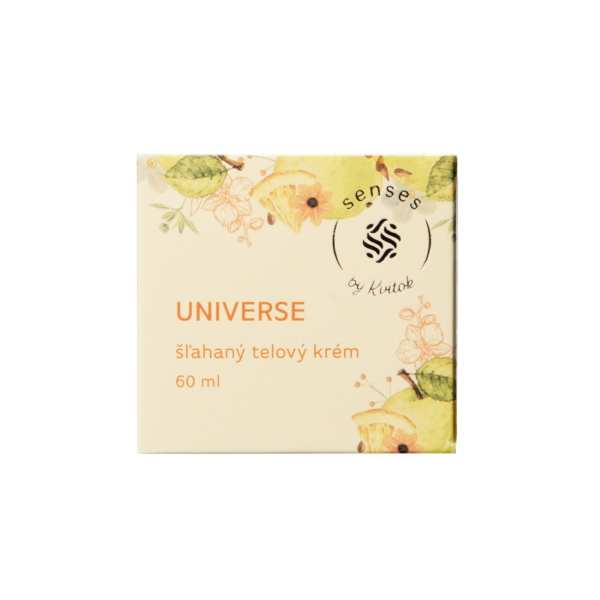 Kvitok Senses Šlehaný tělový krém Universe (60 ml) - svěží unisex vůně