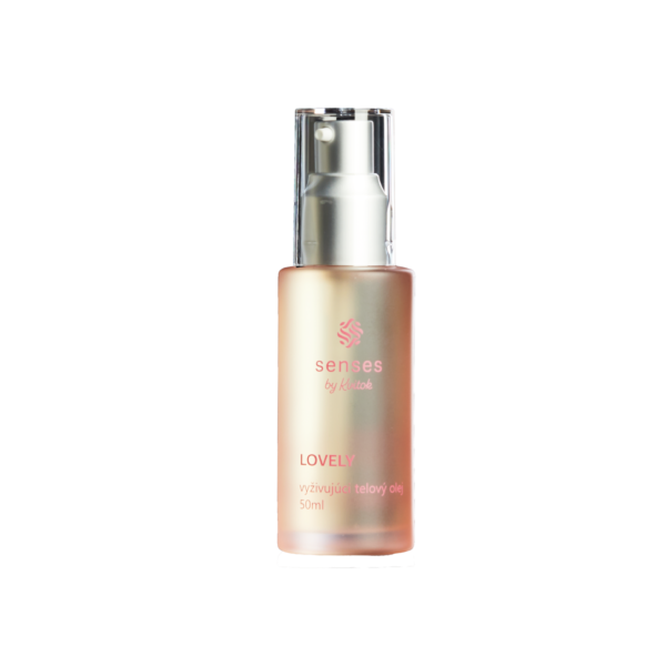 Kvitok Senses Vyživující tělový olej Lovely (50 ml) - s vůní růže, vanilky a citrusů