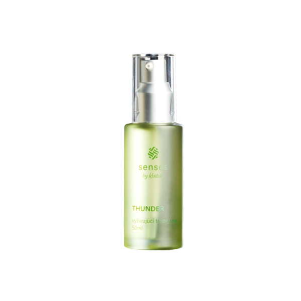 Kvitok Senses Vyživující tělový olej Thunder (50 ml) - zelená unisex vůně