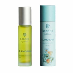 Kvitok Senses Roll-on olejový parfém Glamorous (10 ml) - sladká krémová vůně