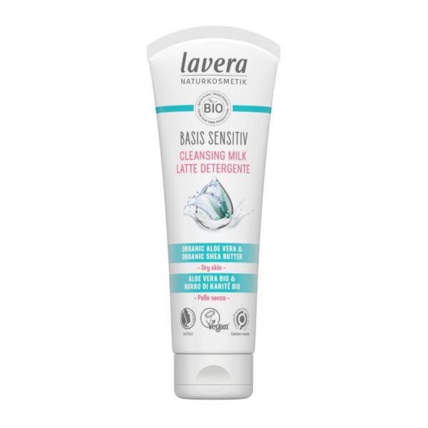 Lavera Basis Sensitive Jemné čisticí pleťové mléko (125 ml) - pro suchou a citlivou pleť