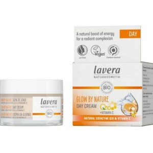 Lavera Glow by Nature Denní krém s koenzymem Q10 a vit. C BIO (50 ml) - s extrakty z rakytníku a citrusů