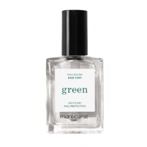 Manucurist Green schnoucí lak na nehty podkladový - Base Coat (15 ml) - zpevní a vyhladí nehty
