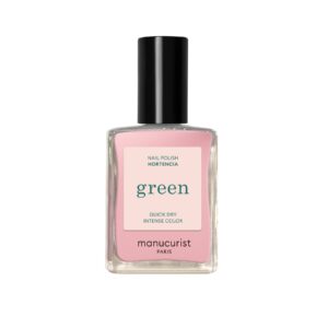 Manucurist Green schnoucí lak na nehty - Hortencia (15 ml) - světle růžová transparentní barva
