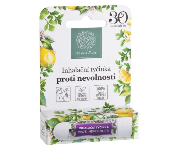 Nobilis Tilia Inhalační tyčinka proti nevolnosti - úleva při nevolnosti různého původu