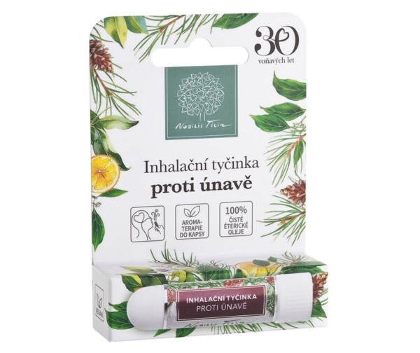 Nobilis Tilia Inhalační tyčinka proti únavě - rychlá vzpruha bez kofeinu