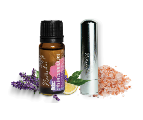 Natasha Aroma sada s inhalátorem - Relax - uklidňující levandule a citron