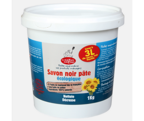 La Droguerie Ecologique by Ecodis Univerzální černé mýdlo BIO - pasta (1 kg)