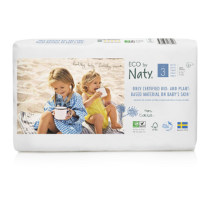 Eco by Naty Ekoplenky Midi 3 (4 - 9 kg) (50 ks) - z 55-60 % rozložitelné