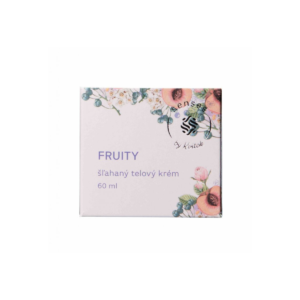 Kvitok Senses Šlehaný tělový krém Fruity (60 ml) - s vůní malin, rybízu a vanilky