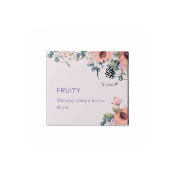 Kvitok Senses Šlehaný tělový krém Fruity (60 ml) - s vůní malin, rybízu a vanilky