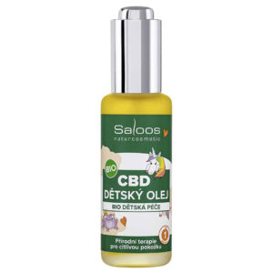Saloos Zklidňující dětský olej s konopím BIO (50 ml) - vhodný i na kožní neduhy