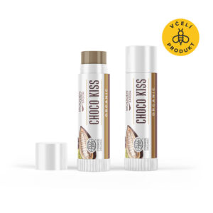 Wooden Spoon Balzám na rty Královský polibek BIO (4,3 ml) - s voňavým kakaovým máslem