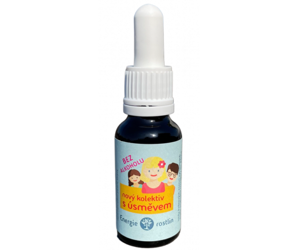 Energie rostlin Bachovy esence - Směs Nový kolektiv s úsměvem (20 ml)