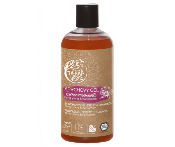 Tierra Verde Sprchový gel Esence omamnosti - Ylang-ylang & kardamom - 500 ml