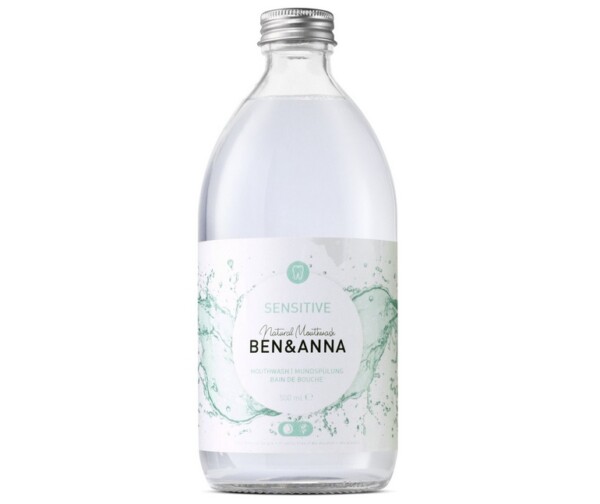 Ben & Anna Ústní voda pro citlivé zuby Sensitive (500 ml)