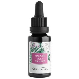 Nobilis Tilia Masážní olej na hráz BIO (20 ml) - pro dostatečné uvolnění tkáně