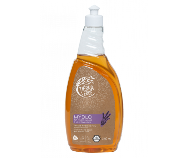 Tierra Verde Tekuté mýdlo na ruce s vůní levandule - 750 ml