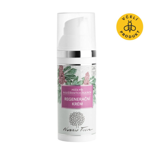 Nobilis Tilia Regenerační krém na rozšířené žilky (50 ml) - na podrážděnou pleť a zčervenání