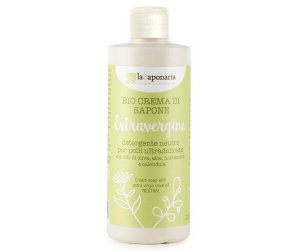 laSaponaria Sprchový gel s extra panenským olivovým olejem BIO (200 ml)