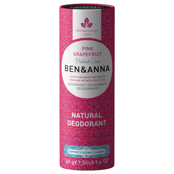 Ben & Anna Tuhý deodorant (40 g) - Růžový grapefruit