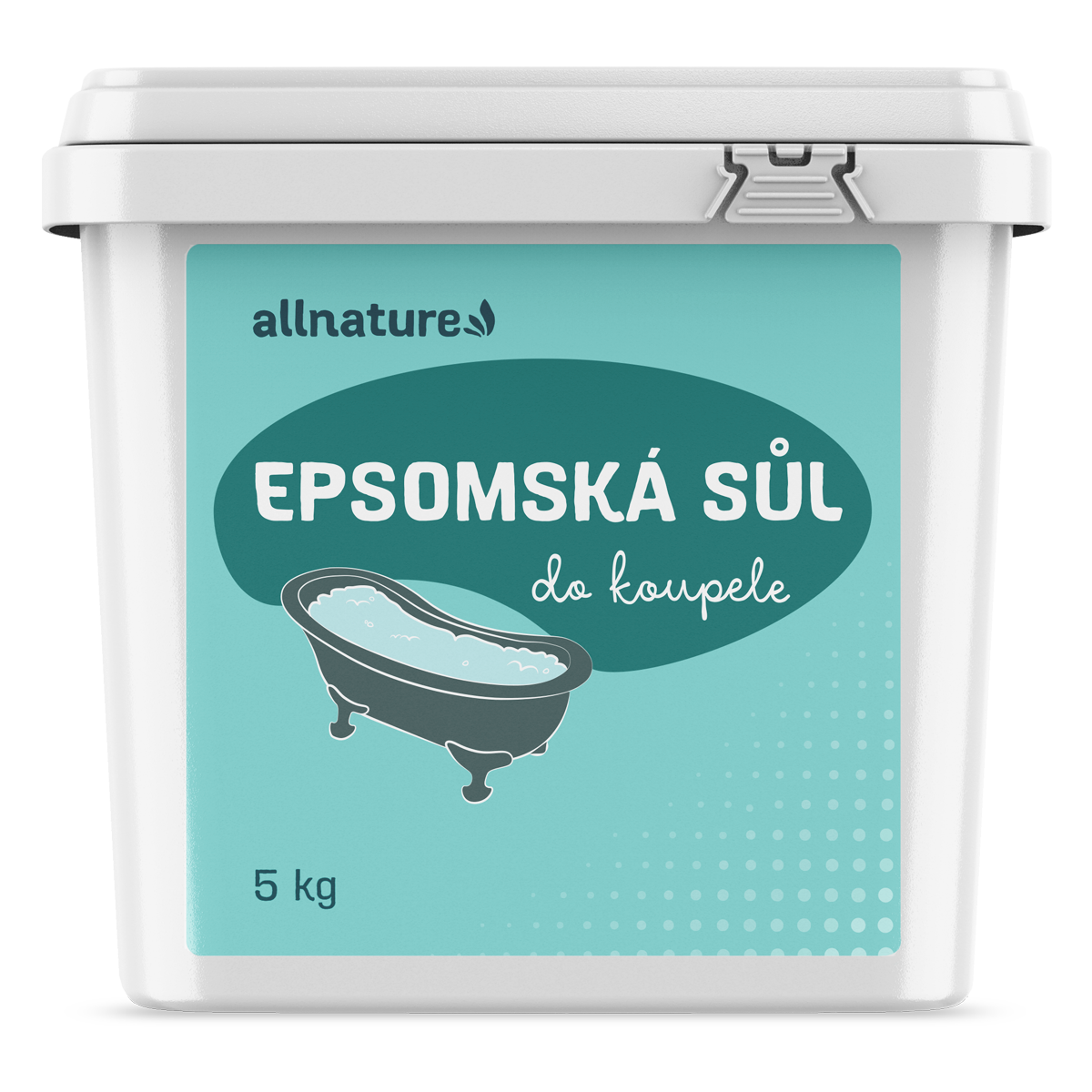 Allnature Epsomská sůl - 5 kg - univerzální pomocník