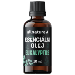 Allnature Esenciální olej Eukalyptus (10 ml) - při respiračních obtížích